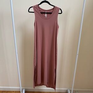 Lululemon All Yours midi Tank Dress PKTP Pink Vitasea